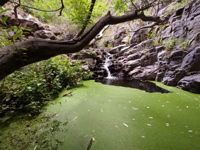 Wanderung zum Wasserfall bei El Guro
