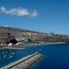 Der Ort und der Hafen von Playa Santiago auf La Gomera 