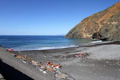 Sandstrand auf La Gomera